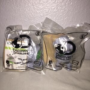 FF Toy McDonald's Sealed New Twirl Bot #5 5 Discovery Mindblown Figure Lot Of 2